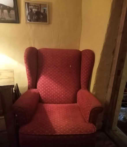 Photo of free Wingback Chair (Nr Wigmore) #1