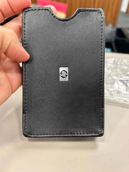 Photo of free Black phone cover i think (w2 2es) #2
