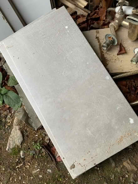 Photo of free Leftover floor tiles, grey and wood effect (Bakewell DE45) #1