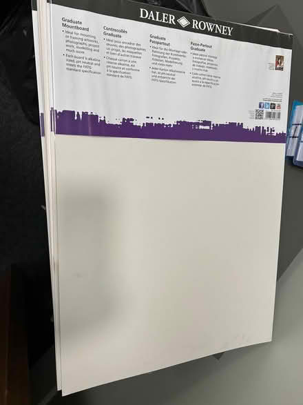 Photo of free Artwork display boards (w2 2es) #2