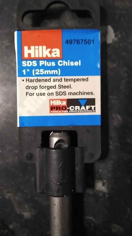 Photo of free SDS Chisel 25mm (Tunbury Wood ME5) #1
