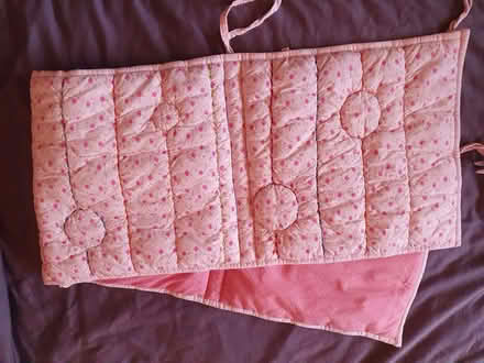 Photo of free Pink girls cot bumper (Croham CR2) #1