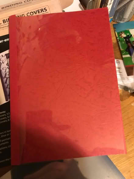 Photo of free Thermal binding covers (West End LA3) #3