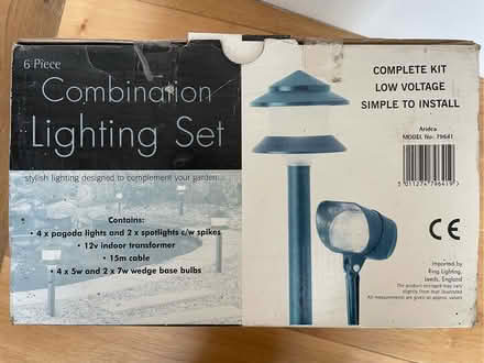 Photo of free Outdoor lighting Set (Bakewell DE45) #2