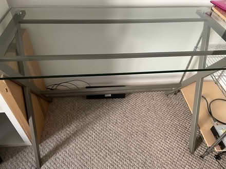 Photo of free Quality glass desk (Colchester CO1) #1