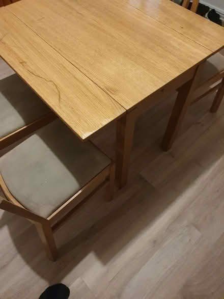 Photo of free Light Wood Extend Table and Chairs (Old Swan, L13) #3