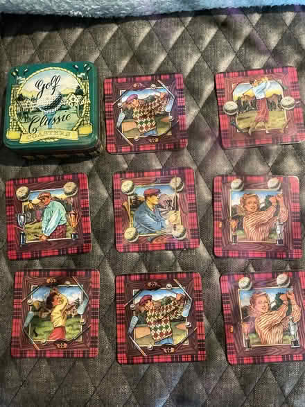 Photo of free Golf classic coasters (Bicknacre CM3) #1
