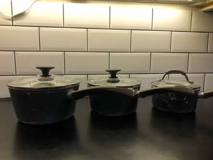 Photo of free 3 saucepans (Wallsend NE28) #1