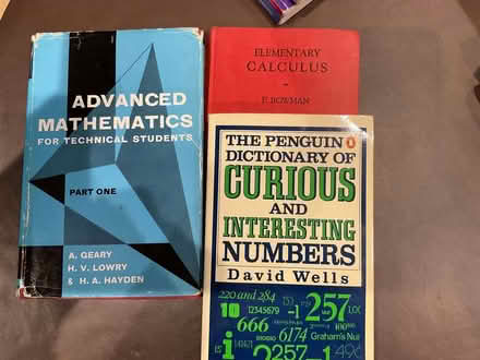 Photo of free Books on Maths (Purley CR8) #1