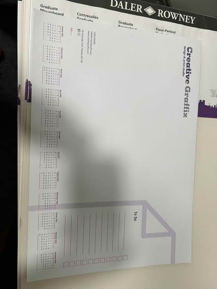 Photo of free A3 size jotting pad (w2 2es) #1