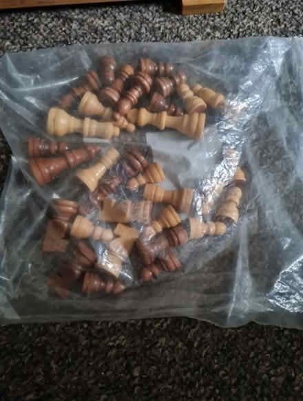 Photo of free Wooden Chess/draughts set (NG15) #3