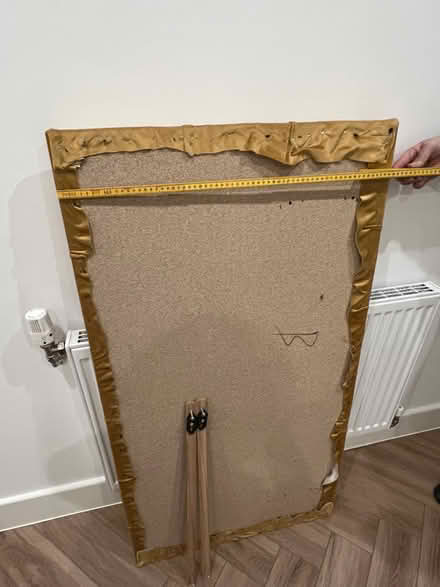 Photo of free Golden Velvet Headboard (S Double) (SE1) #4