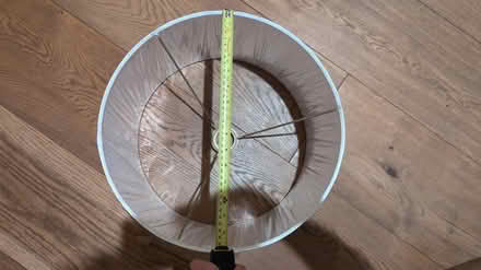 Photo of free White lampshade (38cm dia.) (Hatton Wall, EC1N) #3