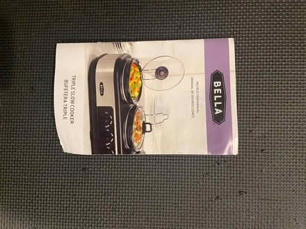 Photo of free Triple Slow Cooker (Belmont) #1
