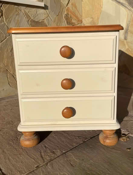 Photo of free Pair of Pine bedside drawers (Seaford BN25) #2