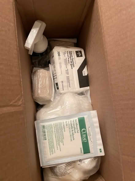 Photo of free Box of bandages, gauze (West Billerica) #1