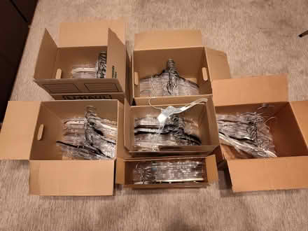 Photo of free Over 100 clothes hangers (Carlsbad) #1