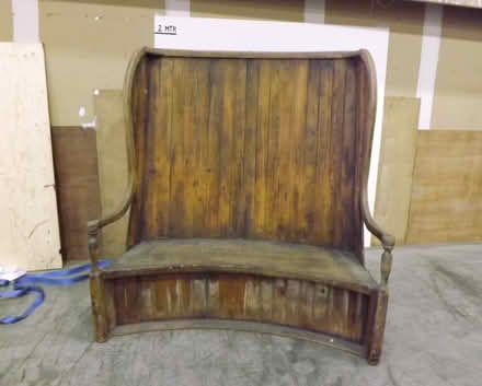 Photo of free High-backed settle chair (Aberdare CF44) #1