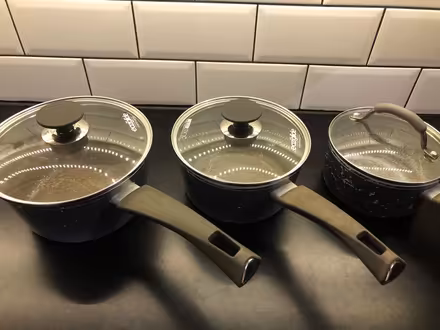 Photo of free 3 saucepans (Wallsend NE28) #2
