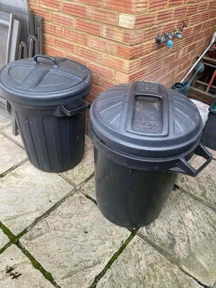 Photo of free 2 dustbins in very good condition (Earley RG6) #1