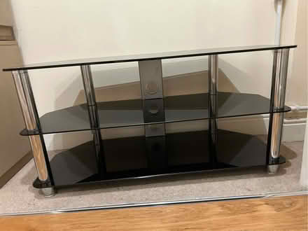 Photo of free Glass TV stand (Chipping Barnet EN5) #1