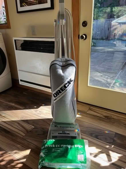 Photo of free Oreck upright vacuum with bags (San Geronimo Valley) #1