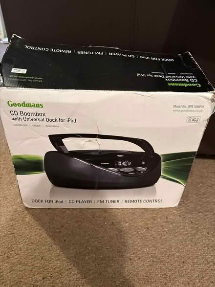 Photo of free Goodmans CD Boombox (Brownswood, MK7) #1