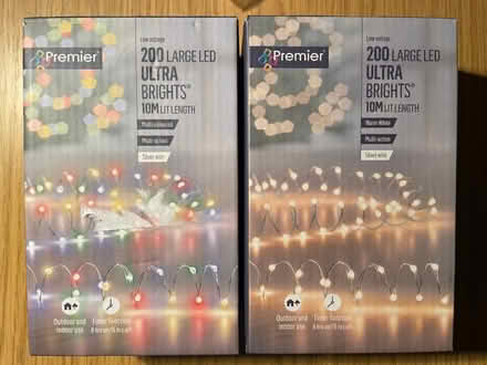 Photo of free 2 x Mains Powered LED Light Strings (Cutteslowe OX2) #2