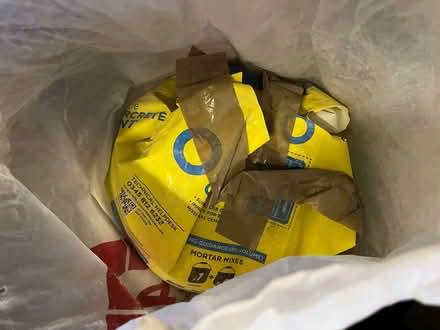 Photo of free bag of cement (Cross Green LS21) #3