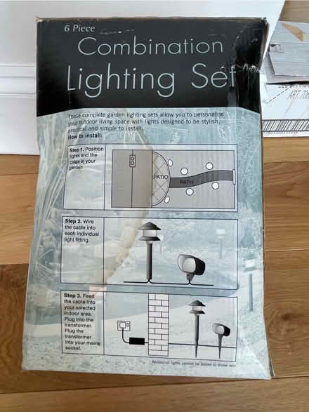 Photo of free Outdoor lighting Set (Bakewell DE45) #3