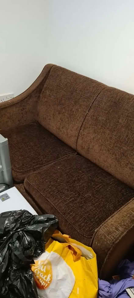 Photo of free Brown double sofa bed (Southport PR9) #1