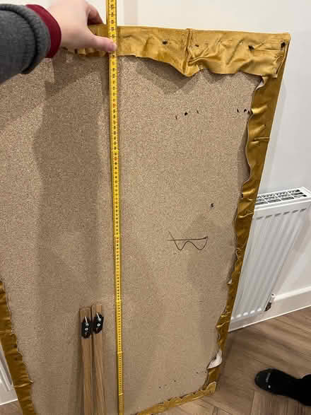 Photo of free Golden Velvet Headboard (S Double) (SE1) #2