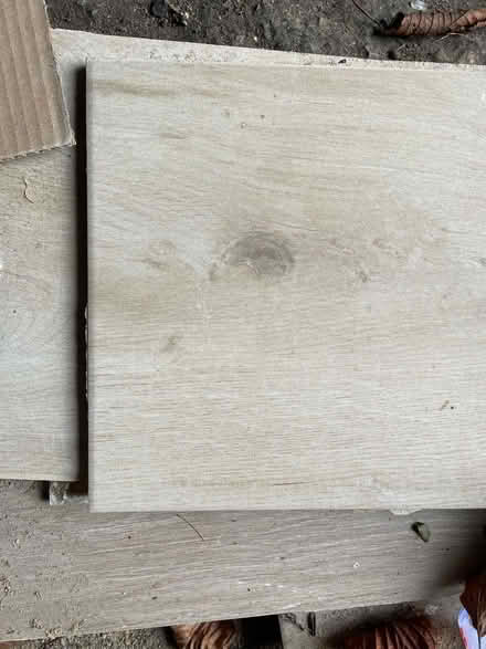 Photo of free Leftover floor tiles, grey and wood effect (Bakewell DE45) #2