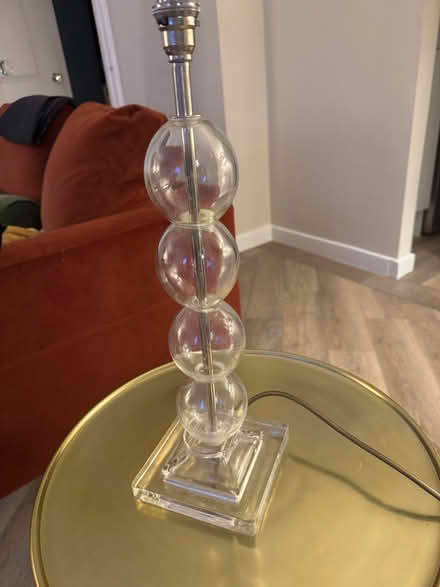 Photo of free Glass table lamp stand (Upton CH49) #1