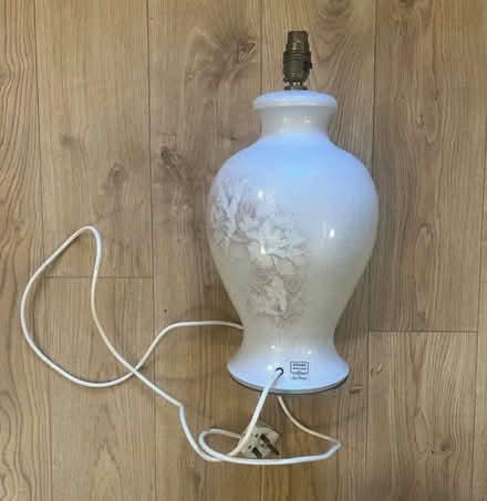 Photo of free Denby Potteries table lamp (Fords Farm RG31) #1