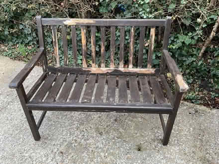 Photo of free Garden bench (Willingdon BN26) #1