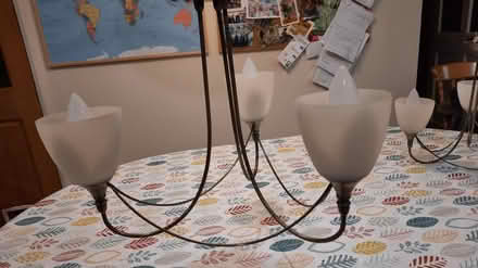 Photo of free Two 3-lamp ceiling light fittings (cockermouth) #3