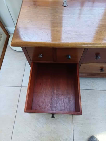 Photo of free Solid wood low chest with draws and hinged lid. (Moor Park HA6) #4