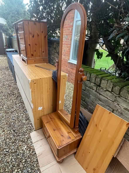 Photo of free Tall Pine wardrobe UNIT + ONE DOOR (Boscombe, Bournemouth) #1