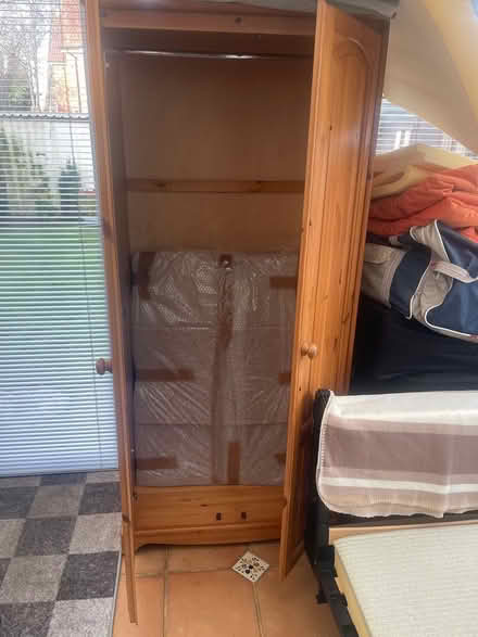 Photo of free Tall pine Double Wardrobe (Boscombe, Bournemouth) #3