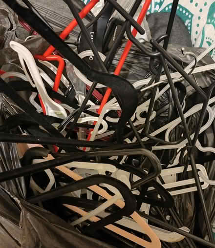 Photo of free Big bundle of clothes hangers (Rosyth KY11) #1