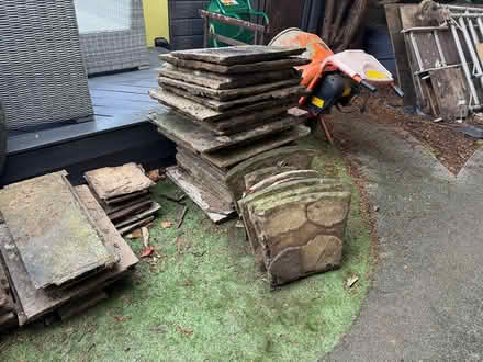 Photo of free Fossil Mint Indian Sandstone Paving (BR6) #1