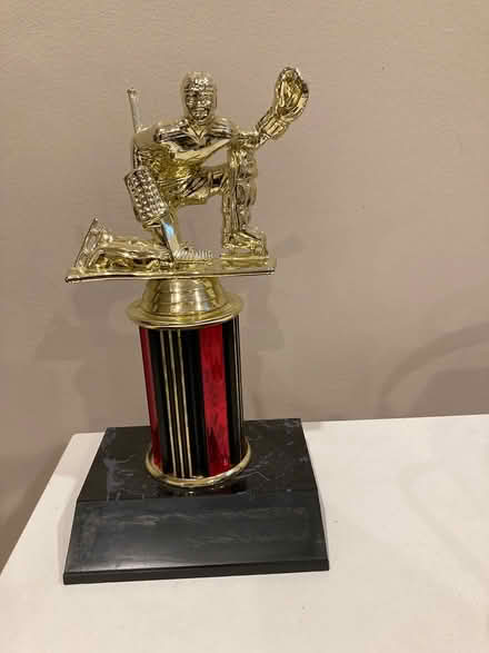 Photo of free Hockey Goalie Trophy (Greenbank/West Hunt Club) #1