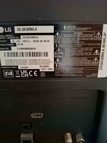 Photo of free tv lg 32" (Strelley NG8) #4