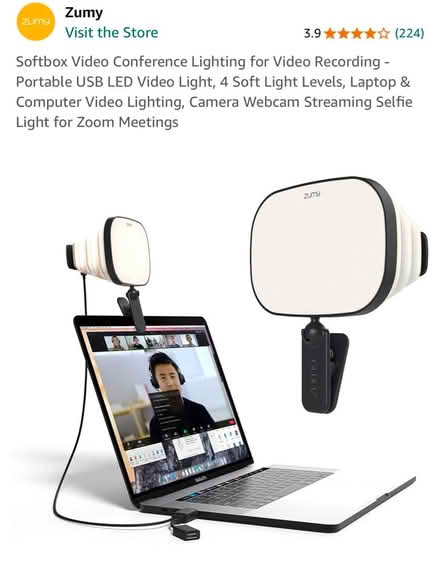 Photo of free Softbox video conference light (Columbia Heights) #2