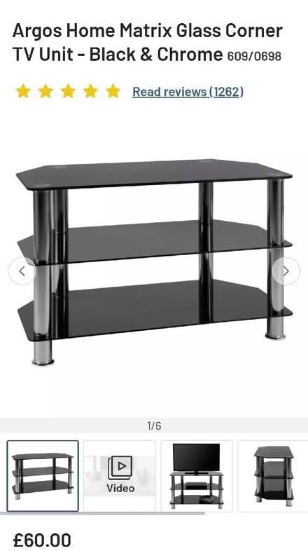 Photo of free Glass tv unit (Budleigh Salterton EX9) #2