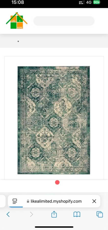 Photo of free Large ikea rug (Greenwich SE10) #1