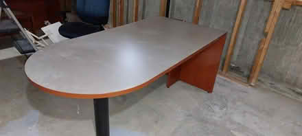 Photo of free Very solid table / desk (Harriston) #2