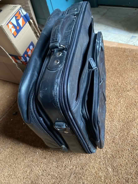 Photo of free old Laptop Bag with wheels (Glastonbury BA6) #1