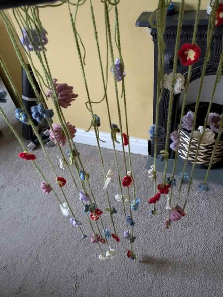 Photo of free Crocheted flowers (Skelsmergh (Kendal)) #1
